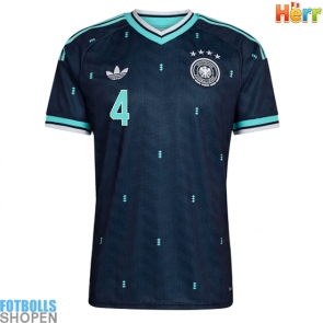 Billiga Tyskland Jonathan Tah #4 Bortatröja VM 2026 Kortärmad